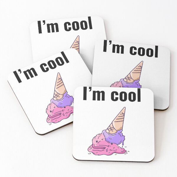 Item preview, I am cool. Well, I am not! designed and sold by malkhteb.