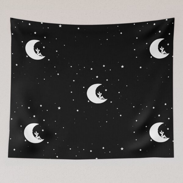 Item preview, fairy on moon designed and sold by designMarks.
