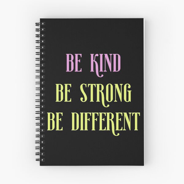 Item preview, Be Kind be strong be different designed and sold by ShopSpot.