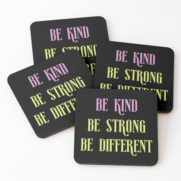 Item preview, Be Kind be strong be different designed and sold by ShopSpot.