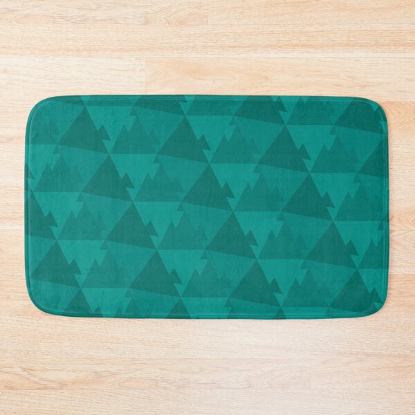 Item preview, Jigsaw Puzzle Triangles Pattern – Teal designed and sold by RoguePatterns.