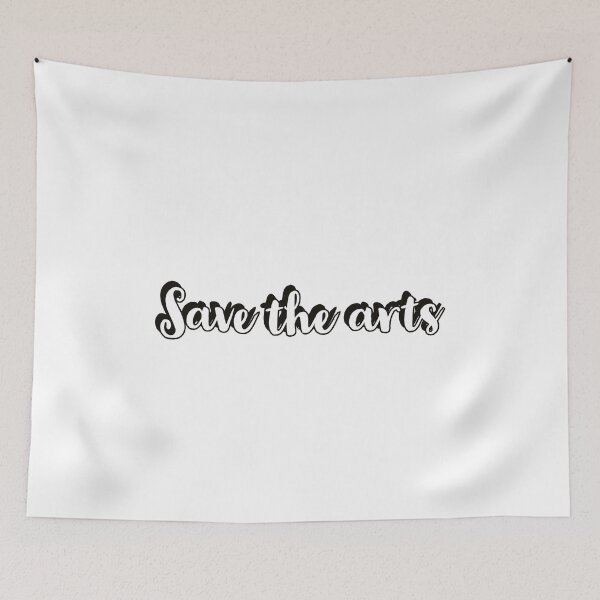 Item preview, Save the arts - calligraphic designed and sold by Inspirationmotivation.