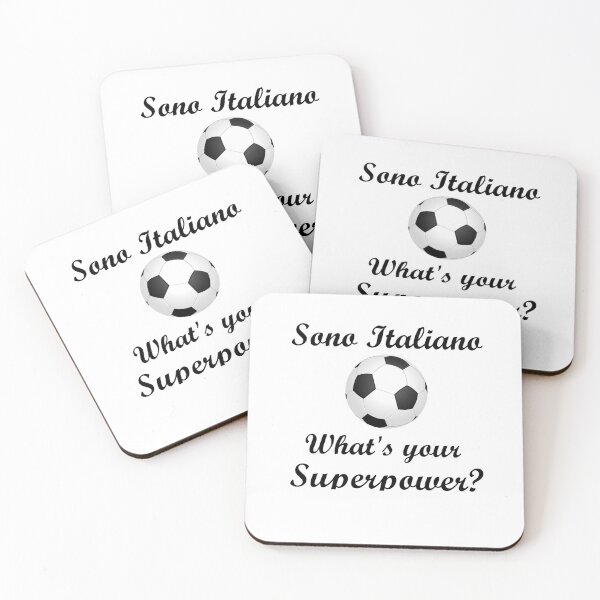 Item preview, Sono Italiano, What's your superpower? designed and sold by LazyCouchGym.