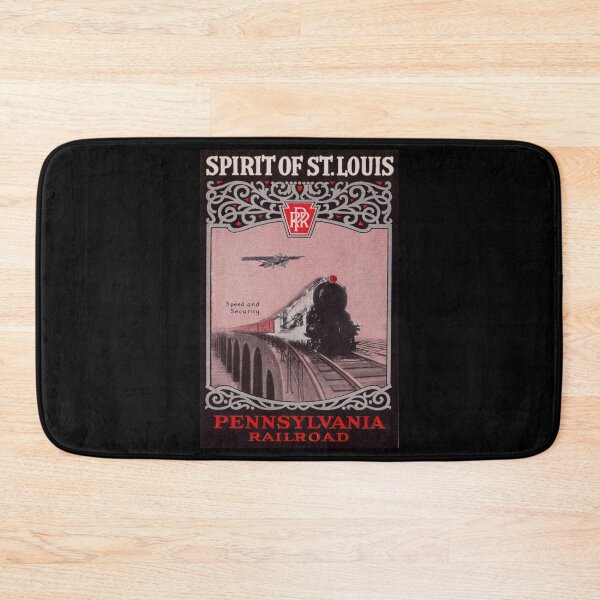 Item preview, Spirit of St Louis retro poster designed and sold by CorasPosters.