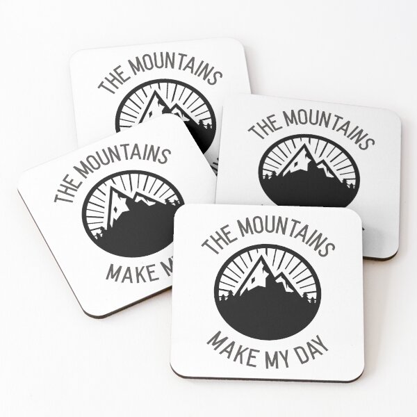 Item preview, The Mountains Make My Day designed and sold by Johnkael.