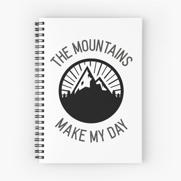 Item preview, The Mountains Make My Day designed and sold by Johnkael.