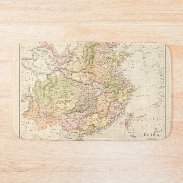 Item preview, Map of China (1873) designed and sold by allhistory.