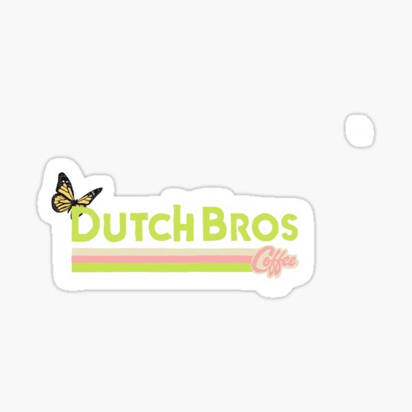 dutch bros sticker Sticker