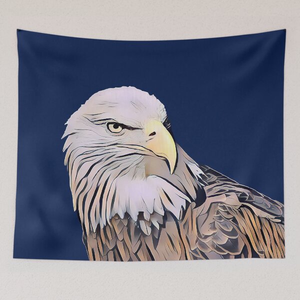 Item preview, Stylized Bald Eagle designed and sold by Autumn Seas Photography.