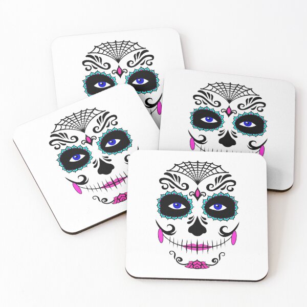Item preview, Mexican death mask La Catrina for santa muerte - day of the dead holiday, feast. And for halloween. designed and sold by Marcin Adrian.