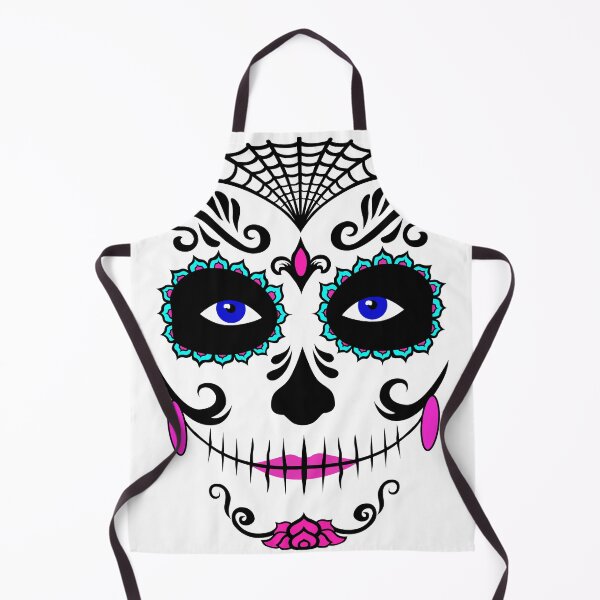 Item preview, Mexican death mask La Catrina for santa muerte - day of the dead holiday, feast. And for halloween. designed and sold by Marcin Adrian.