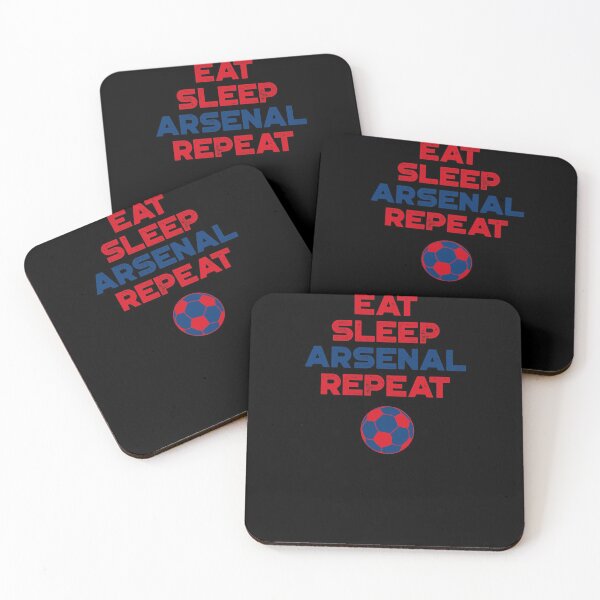 Item preview, Eet, sleep, arsenal, repeat football colors designed and sold by tamarawa.