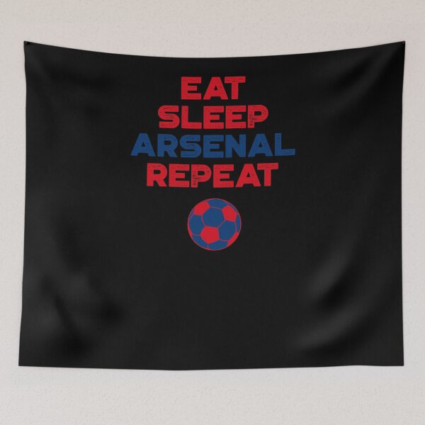 Item preview, Eet, sleep, arsenal, repeat football colors designed and sold by tamarawa.