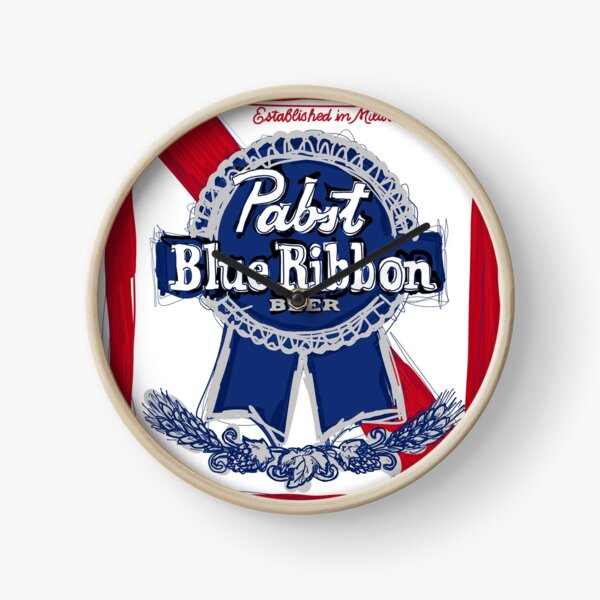 Pabst Blue Ribbon POP Clock