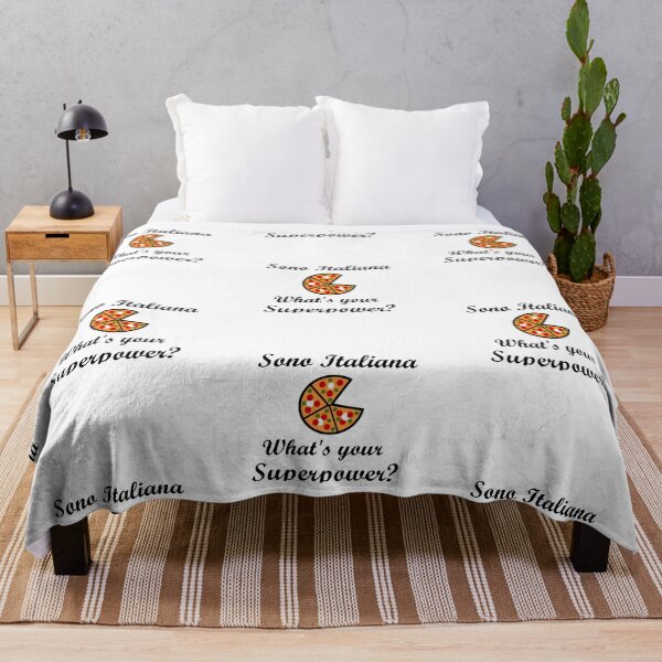 Item preview, Sono Italiana, What's your superpower? designed and sold by LazyCouchGym.