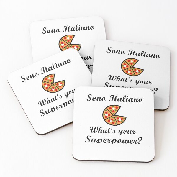 Item preview, Sono Italiano, What's your superpower? designed and sold by LazyCouchGym.