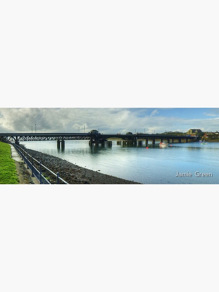 Jubilee Bridge Barrow In Furness Postcard