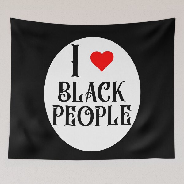 Item preview, I Love Black People T-Shirt. Black Lives Matter, Black History, Black Power, African American designed and sold by UniqueStylistic.