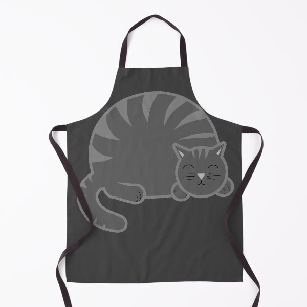 Item preview, Sleeping Chubby Kitty - Grey designed and sold by KristalStittle.