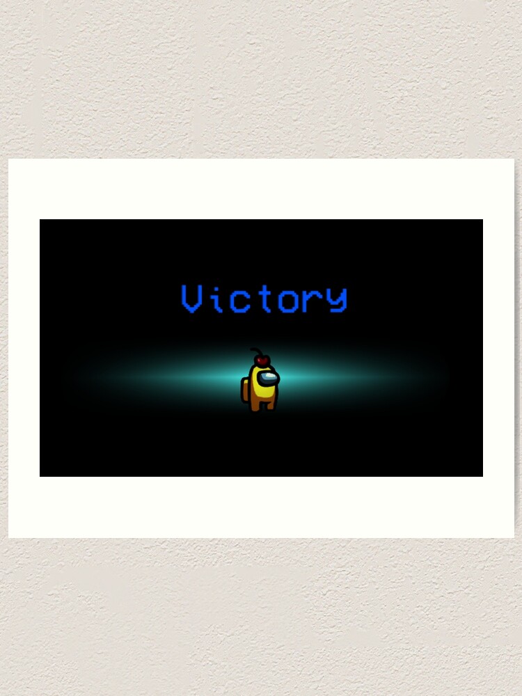 Among Us Victory Yellow Impostor With Cherry Art Print By Aura E Redbubble Among Us Victory Yellow Impostor With Cherry Art Print By Aura E Redbubble