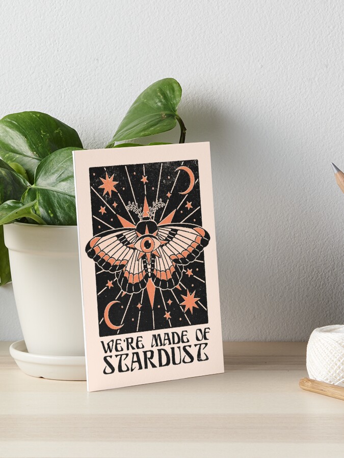 Thumbnail 1 of 2, Art Board Print, Stardust designed and sold by thiagocorream.