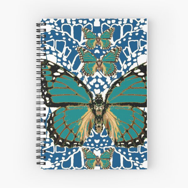 Item preview, TEAL COLOR MONARCH BUTTERFLY MODERN ART designed and sold by sharlesart.