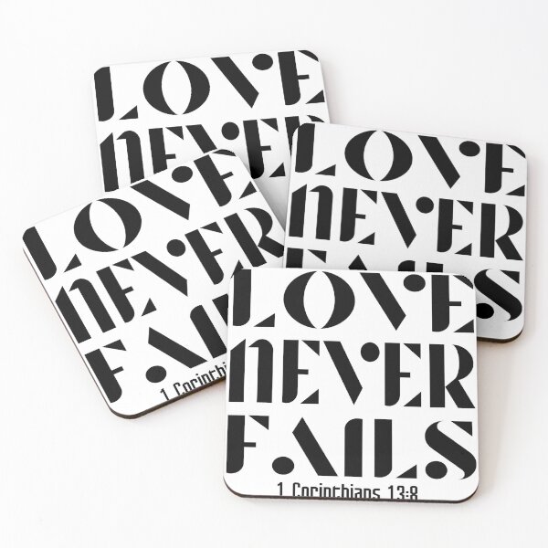 Item preview, Love Never Fails designed and sold by ShopTr3ndy.