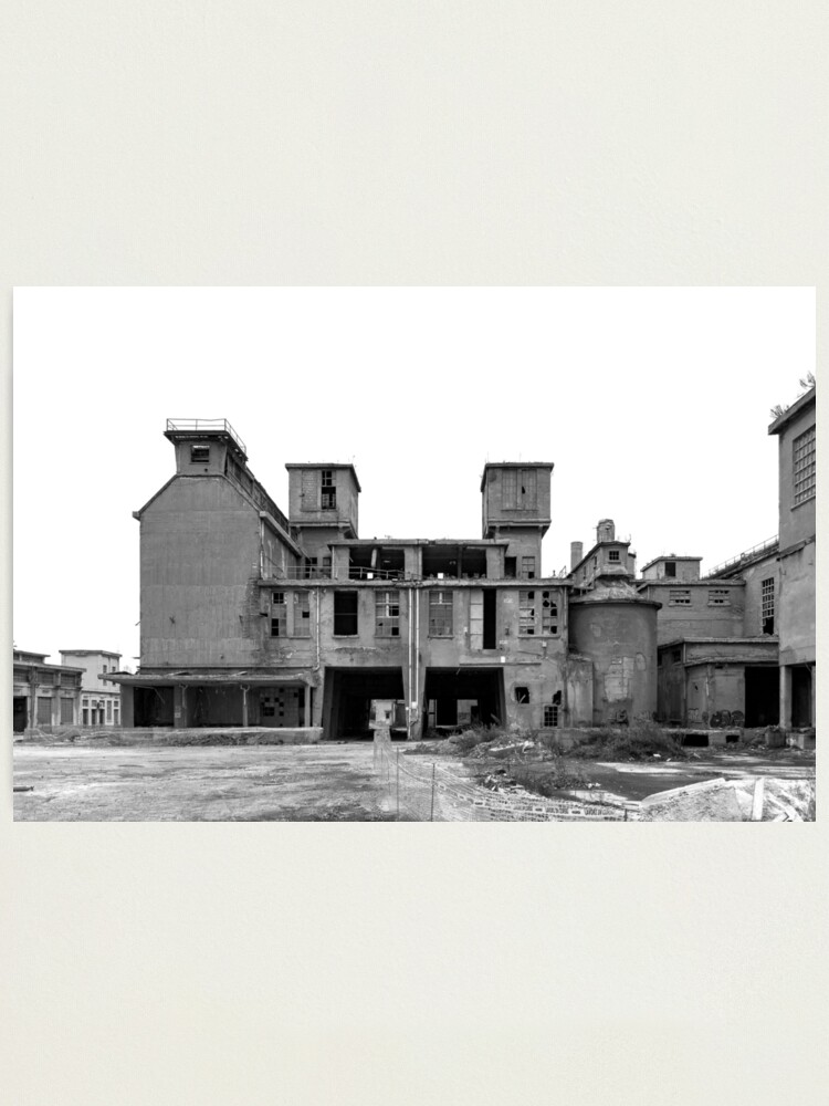 Alternate view of The former cement factory Photographic Print