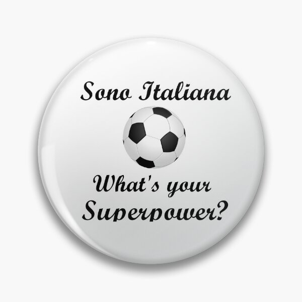 Item preview, Sono Italiano, What's your superpower? designed and sold by LazyCouchGym.