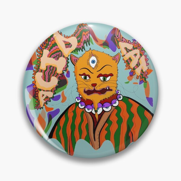Item preview, Acid Cat Trippy designed and sold by SantiagoCh.