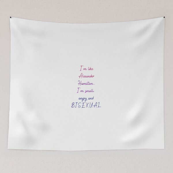 Item preview, alexander hamilton bisexual designed and sold by Gleeksily36.