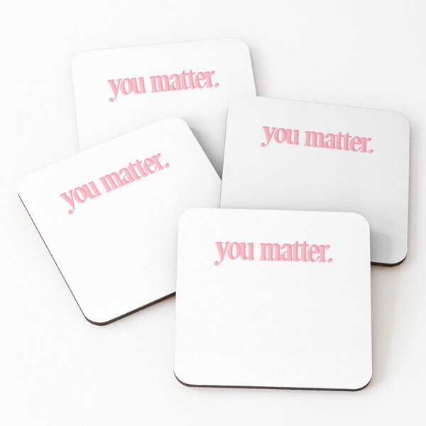 Item preview, You Matter Mental Health Inspire Pastel designed and sold by sharedipmemes.