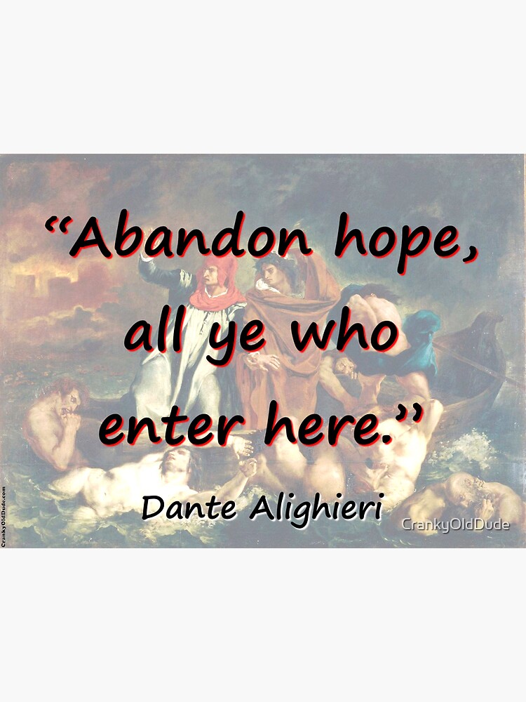 Abandon Hope Dante