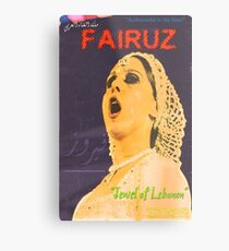 FAIRUZ Metal Print