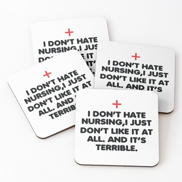 Item preview, I don’t hate it nurse nightmare designed and sold by TheMattDesigns.