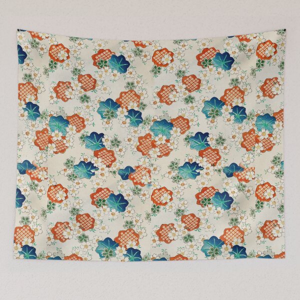 Item preview, Japanese flower pattern designed and sold by dana-mie.