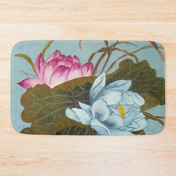 Item preview, Winter Lotus Flower designed and sold by NEWTRO RETRO ART MARKET.