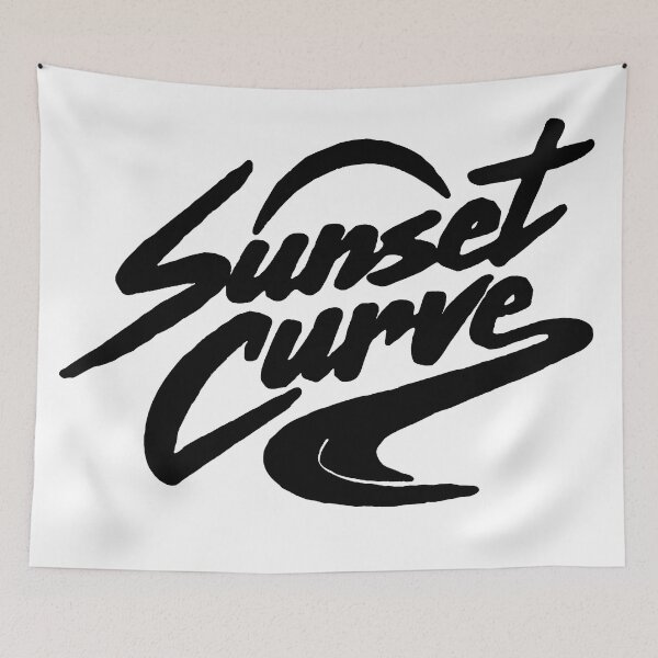 Item preview, Sunset Curve Band Logo designed and sold by Justinnovate.