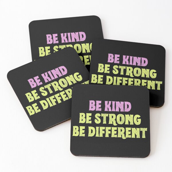 Item preview, Be Kind be strong be different designed and sold by ShopSpot.
