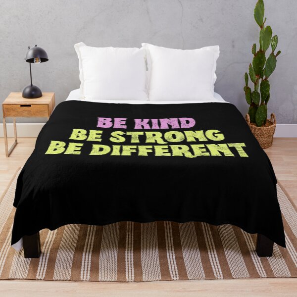 Item preview, Be Kind be strong be different designed and sold by ShopSpot.