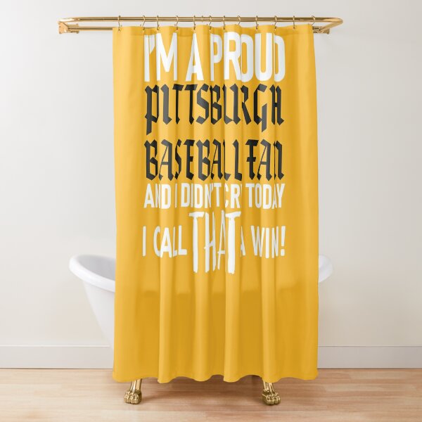 Pittsburgh Pirates Shower Curtains for Sale