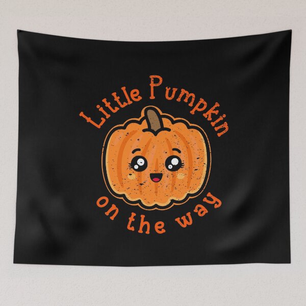 Item preview, Little Pumpkin on the way, Halloween, Pregnancy designed and sold by merchermaier.