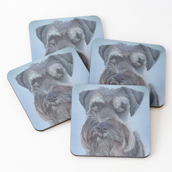 Item preview, Obi the Schnauzer designed and sold by cathyscreations.