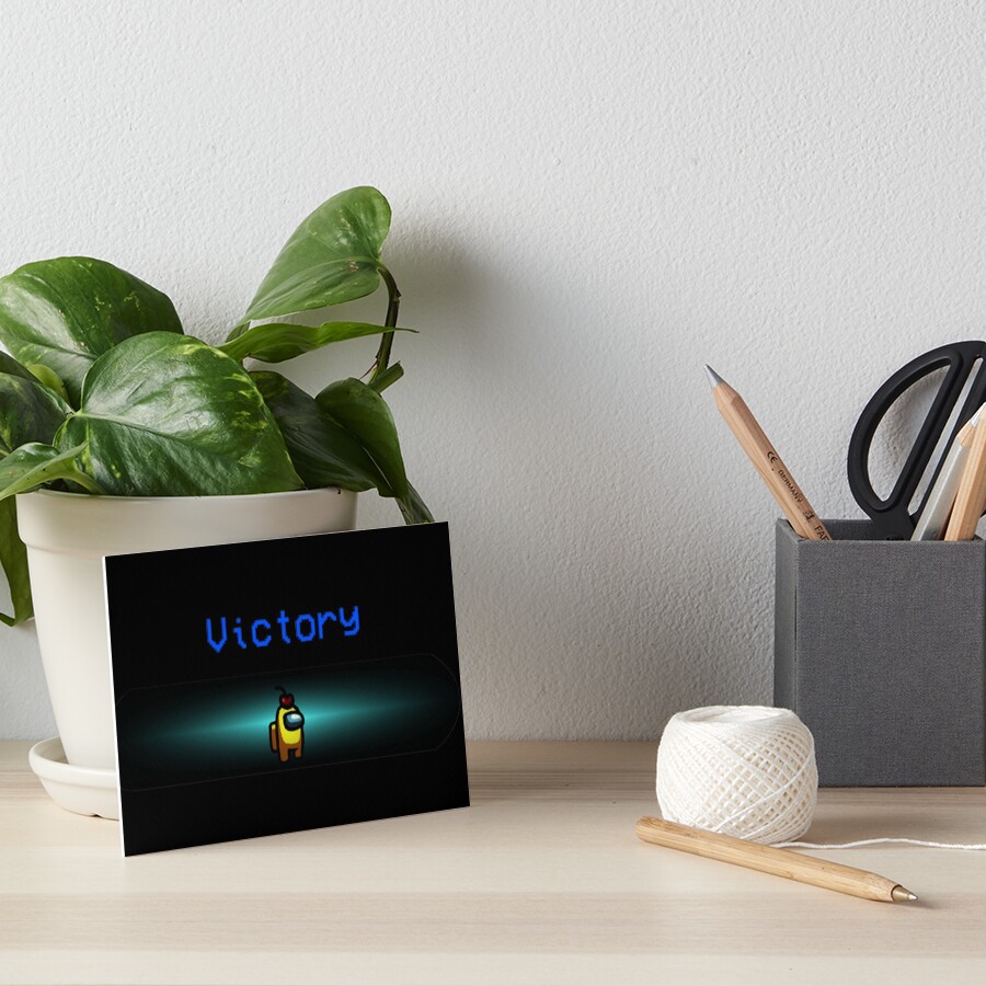 Among Us Victory Yellow Impostor With Cherry Art Board Print By Aura E Redbubble Among Us Victory Yellow Impostor With Cherry Art Board Print By Aura E Redbubble