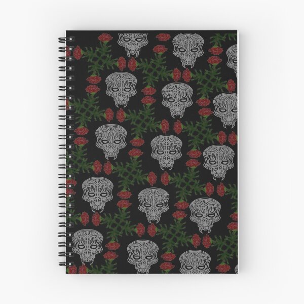 Item preview, Gothic roses red and skull designed and sold by Bodino.