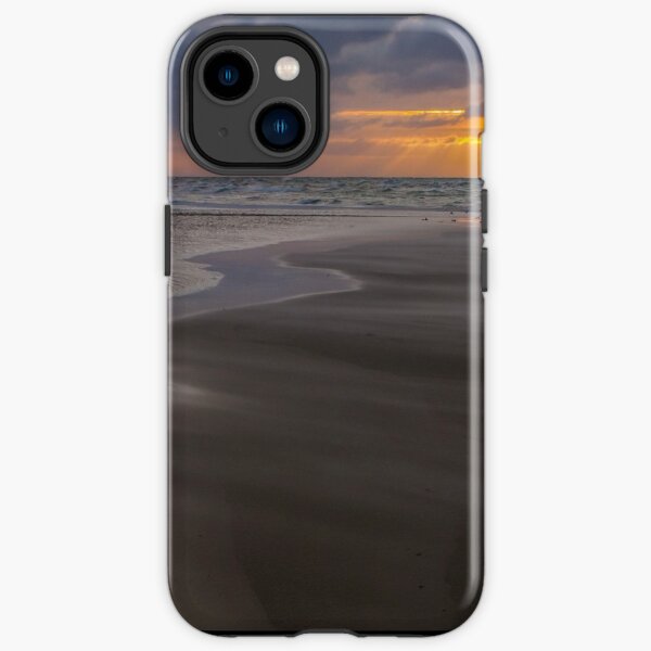 Sunrise over the ocean at the northern tip of Denmark iPhone Tough Case