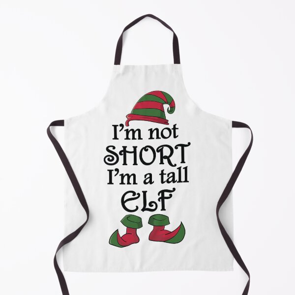 Item preview, I'm Not Short I'm a Tall Elf Christmas Holidays designed and sold by TheInkElephant.