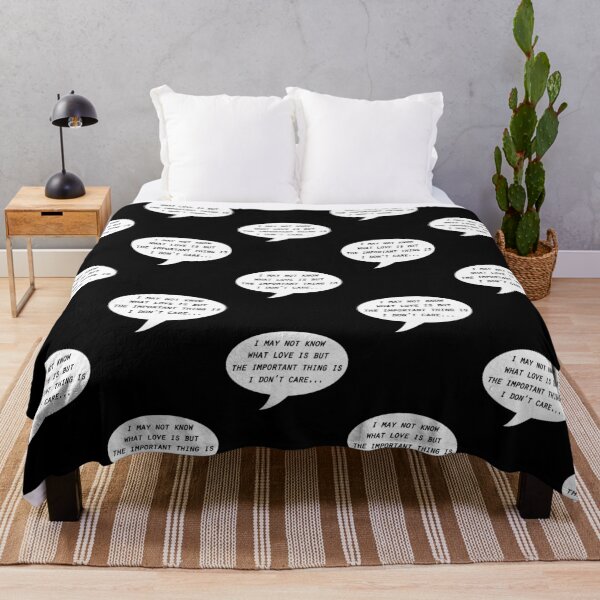 Item preview, Quote about Love White Bubble designed and sold by teetata.