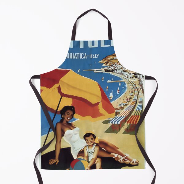 Item preview, Cattolica retro poster designed and sold by CorasPosters.