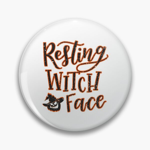 Item preview, Resting Witch Face, Vintage Halloween designed and sold by merchermaier.